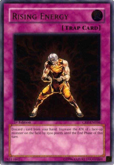 Rising Energy [CRV-EN056] Ultimate Rare Yu-Gi-Oh!