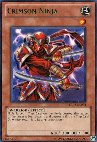 Crimson Ninja (Green) [DL13-EN004] Rare Yu-Gi-Oh!