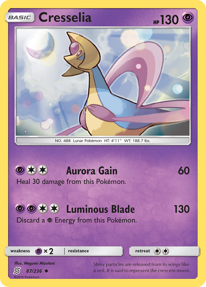 Cresselia (87/236) [Sun & Moon: Unified Minds] Pokémon