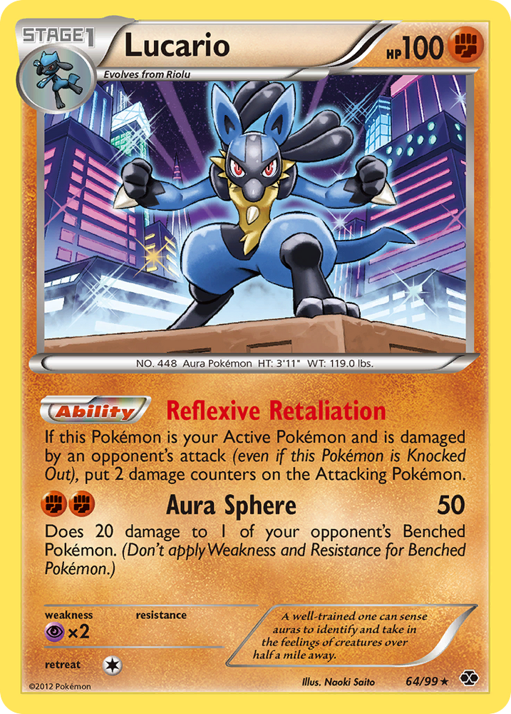 Lucario (64/99) [Black & White: Next Destinies] Pokémon
