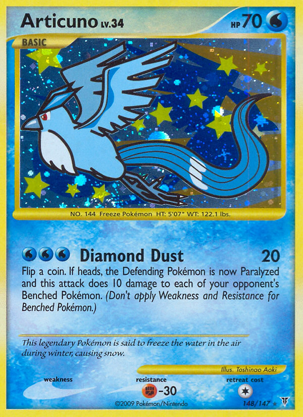 Articuno (148/147) [Platinum: Supreme Victors] Pokémon