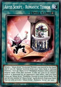 Abyss Script - Romantic Terror [LDS2-EN062] Common Yu-Gi-Oh!