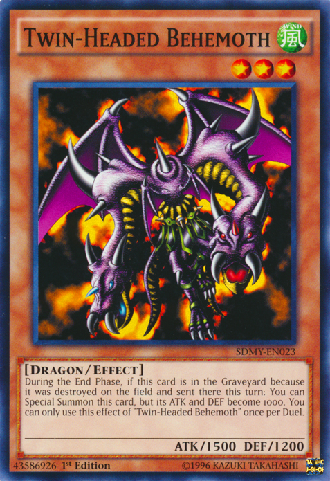 Twin-Headed Behemoth [SDMY-EN023] Common Yu-Gi-Oh!
