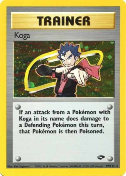 Koga (19/132) [Gym Challenge Unlimited] Pokémon