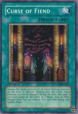 Curse of Fiend [MRL-032] Common Yu-Gi-Oh!