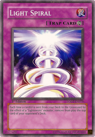 Light Spiral [LODT-EN070] Common Yu-Gi-Oh!