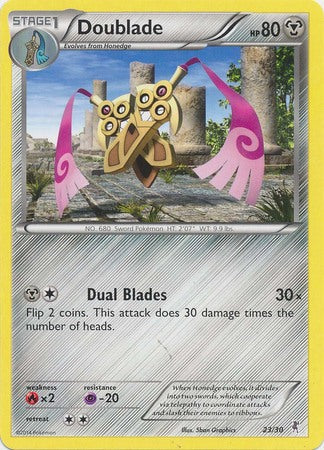 Doublade (23/30) [XY: Trainer Kit 1 - Bisharp] Pokémon