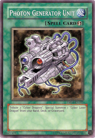 Photon Generator Unit [DR04-EN165] Common Yu-Gi-Oh!