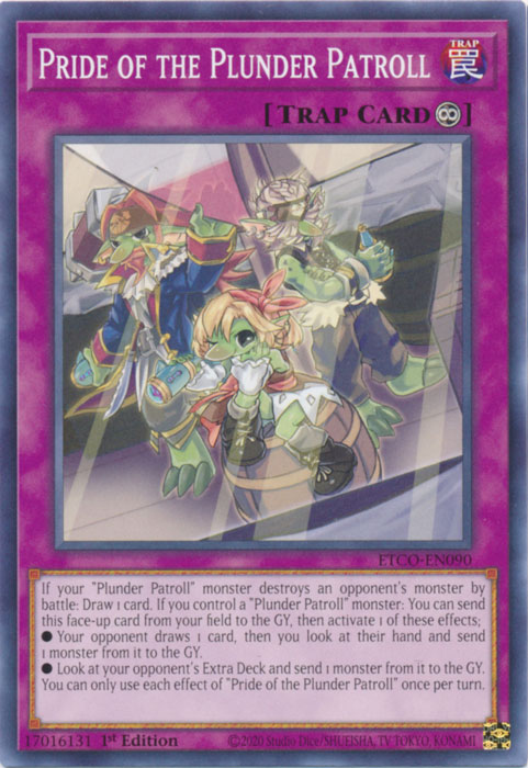 Pride of the Plunder Patroll [ETCO-EN090] Common Yu-Gi-Oh!