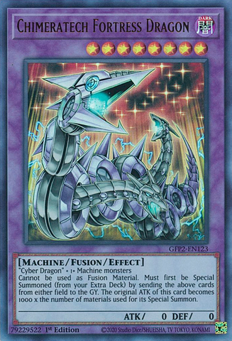 Chimeratech Fortress Dragon [GFP2-EN123] Ultra Rare Yu-Gi-Oh!