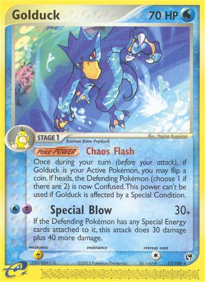 Golduck (17/100) [EX: Sandstorm] Pokémon