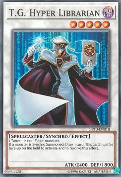 T.G. Hyper Librarian [OP10-EN018] Common Yu-Gi-Oh!
