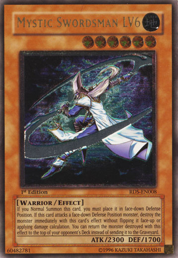 Mystic Swordsman LV6 [RDS-EN008] Ultimate Rare Yu-Gi-Oh!