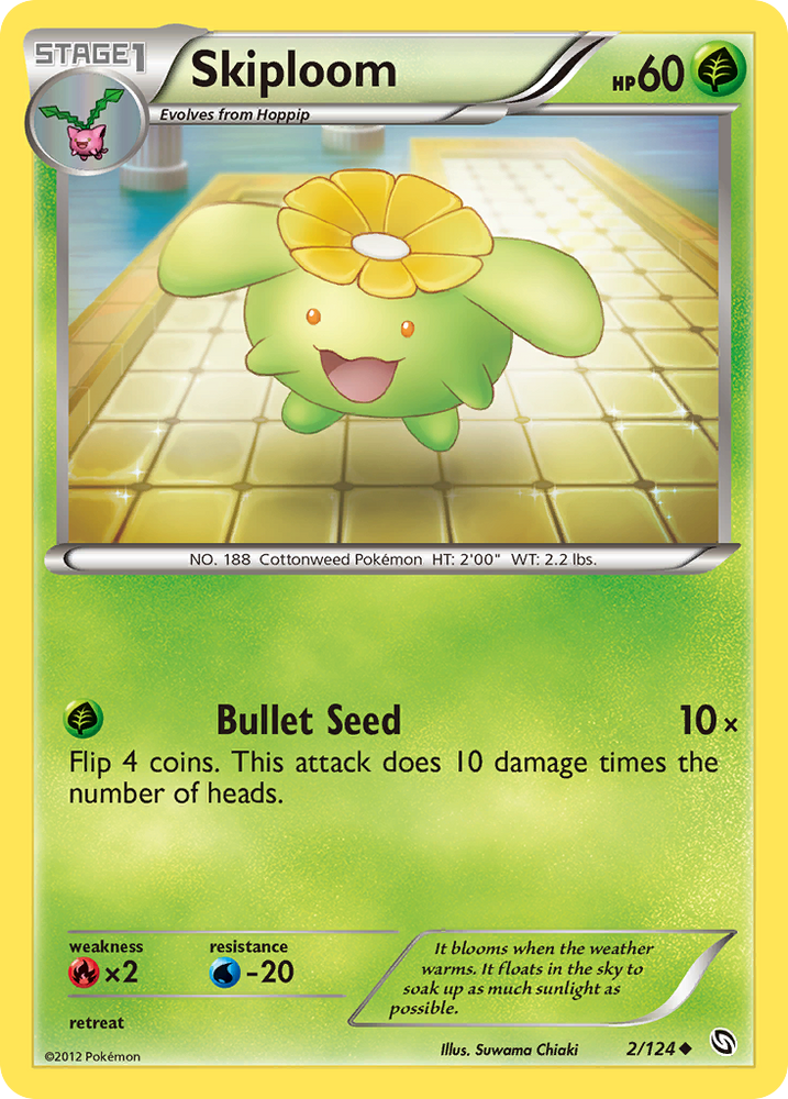 Skiploom (2/124) [Black & White: Dragons Exalted] Pokémon