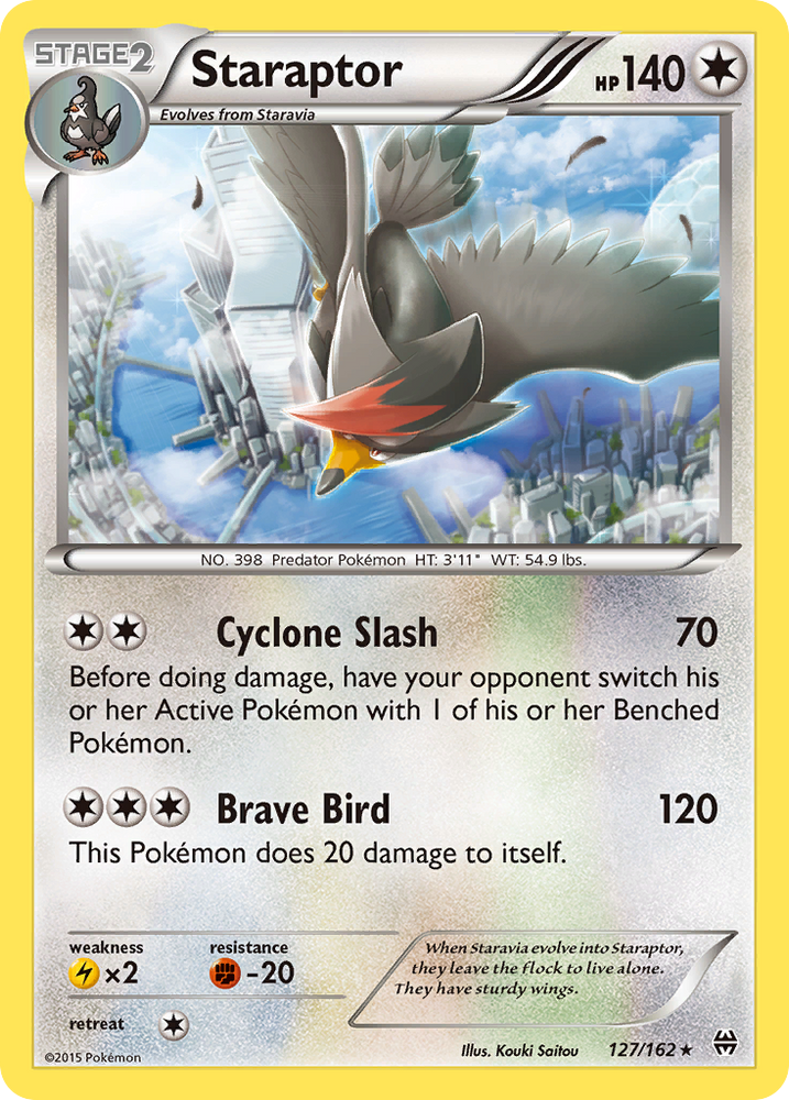 Staraptor (127/162) [XY: BREAKthrough] Pokémon