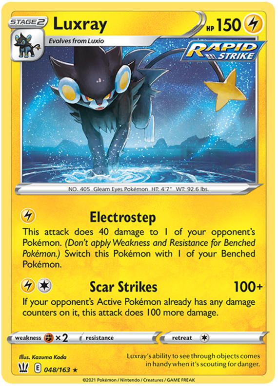 Luxray (048/163) [Sword & Shield: Battle Styles] Pokémon