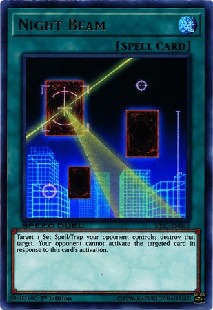 Night Beam [SBSC-EN043] Ultra Rare Yu-Gi-Oh!