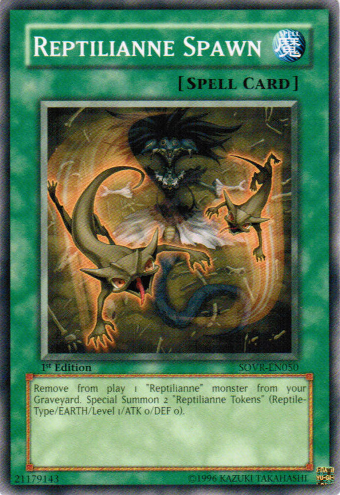 Reptilianne Spawn [SOVR-EN050] Common Yu-Gi-Oh!
