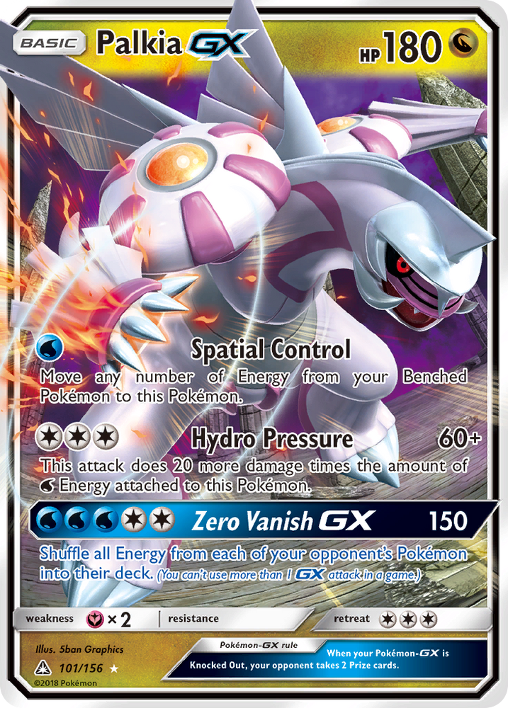Palkia GX (101/156) [Sun & Moon: Ultra Prism] Pokémon