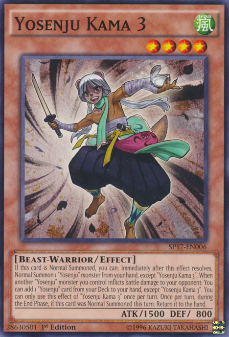 Yosenju Kama 3 [SP17-EN006] Common Yu-Gi-Oh!