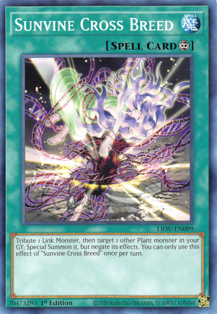 Sunvine Cross Breed [LIOV-EN099] Common Yu-Gi-Oh!