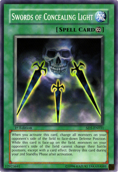 Swords of Concealing Light [SD5-EN031] Common Yu-Gi-Oh!