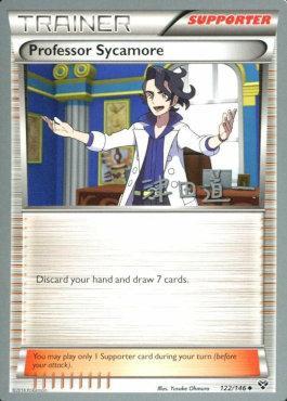 Professor Sycamore (122/146) (Crazy Punch - Michikazu Tsuda) [World Championships 2014] Pokémon