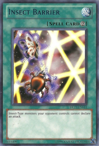 Insect Barrier (Blue) [DL13-EN014] Rare Yu-Gi-Oh!