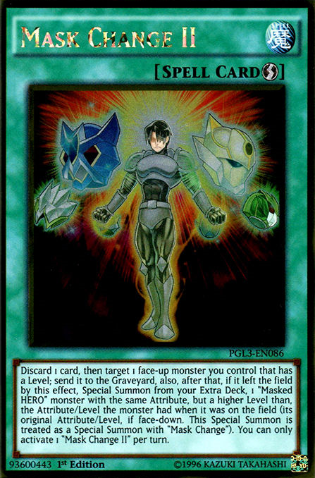 Mask Change II [PGL3-EN086] Gold Rare Yu-Gi-Oh!