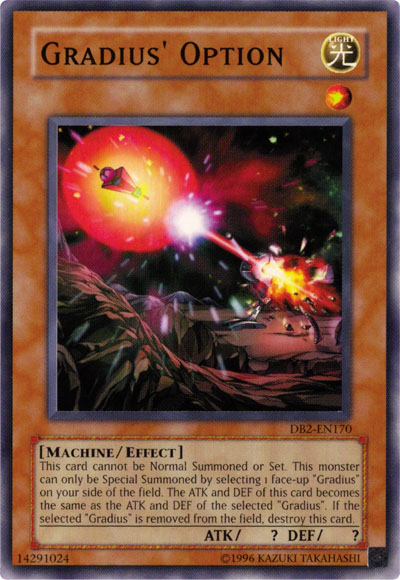 Gradius' Option [DB2-EN170] Common Yu-Gi-Oh!