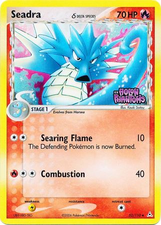 Seadra (52/110) (Delta Species) (Stamped) [EX: Holon Phantoms] Pokémon