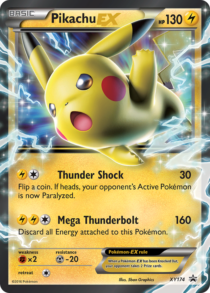Pikachu EX (XY174) [XY: Black Star Promos] Pokémon
