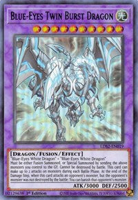 Blue-Eyes Twin Burst Dragon (Purple) [LDS2-EN019] Ultra Rare Yu-Gi-Oh!