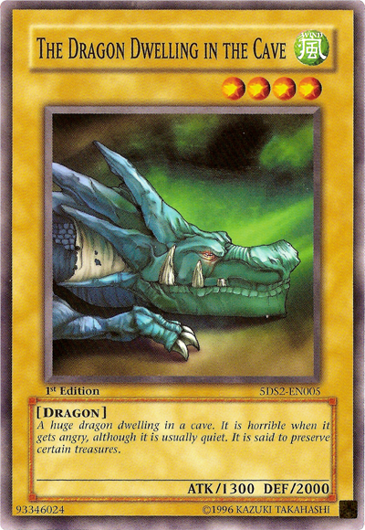 The Dragon Dwelling in the Cave [5DS2-EN005] Common Yu-Gi-Oh!
