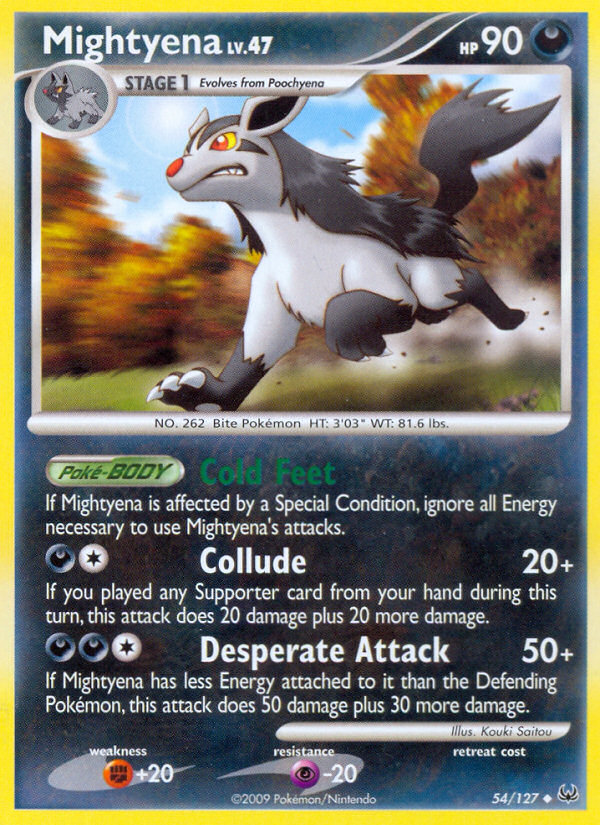 Mightyena (54/127) [Platinum: Base Set] Pokémon