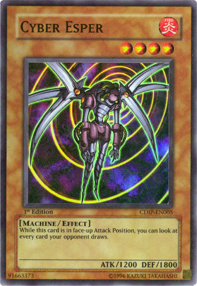 Cyber Esper [CDIP-EN005] Super Rare Yu-Gi-Oh!