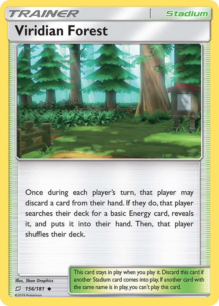 Viridian Forest (156/181) [Sun & Moon: Team Up] Pokémon
