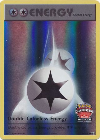 Double Colorless Energy (90/108) (Oceania Championship Promo) [XY: Evolutions] Pokémon
