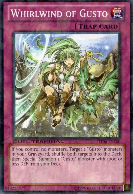 Whirlwind of Gusto [DT06-EN100] Common Yu-Gi-Oh!