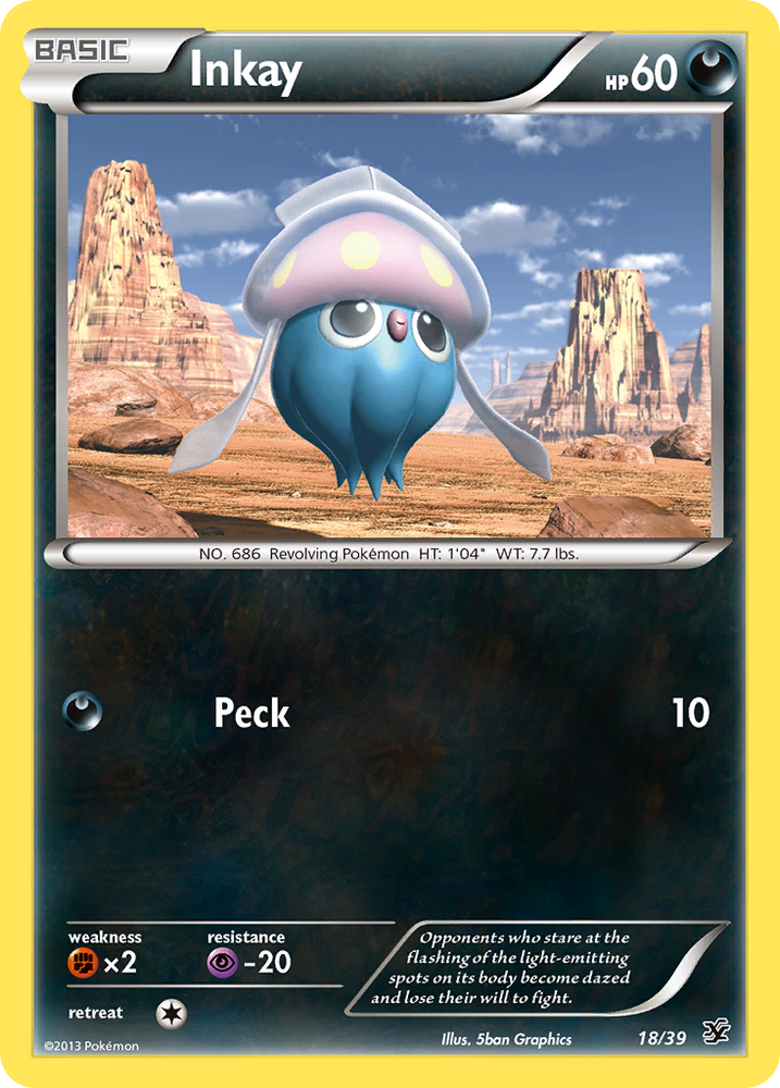Inkay (18/39) [XY: Kalos Starter Set] Pokémon