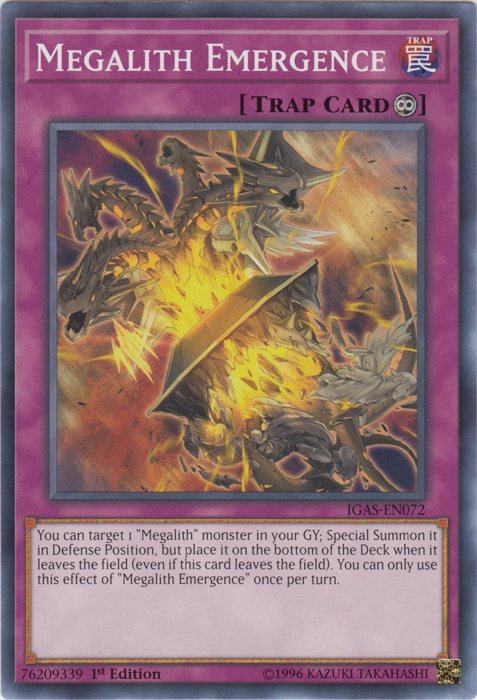 Megalith Emergence [IGAS-EN072] Common Yu-Gi-Oh!