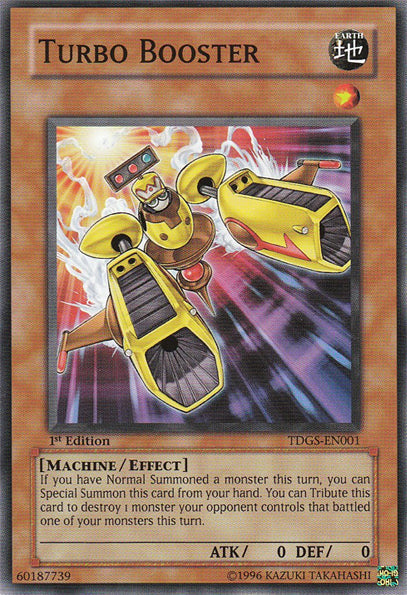 Turbo Booster [TDGS-EN001] Common Yu-Gi-Oh!