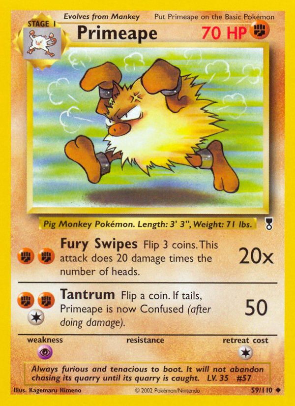 Primeape (59/110) [Legendary Collection] Pokémon