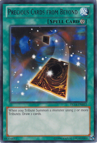Precious Cards from Beyond (Blue) [DL14-EN012] Rare Yu-Gi-Oh!