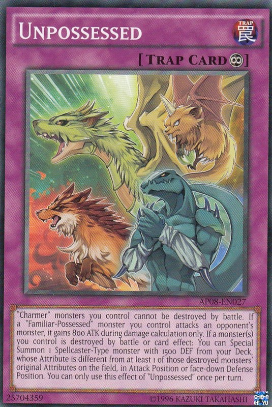 Unpossessed [AP08-EN027] Common Yu-Gi-Oh!