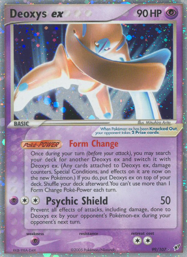 Deoxys ex (99/107) [EX: Deoxys] Pokémon
