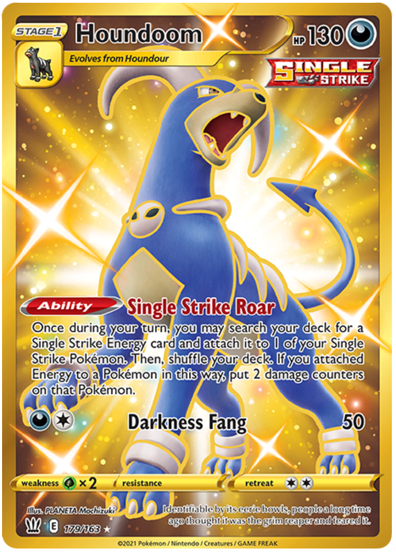 Houndoom (179/163) [Sword & Shield: Battle Styles] Pokémon