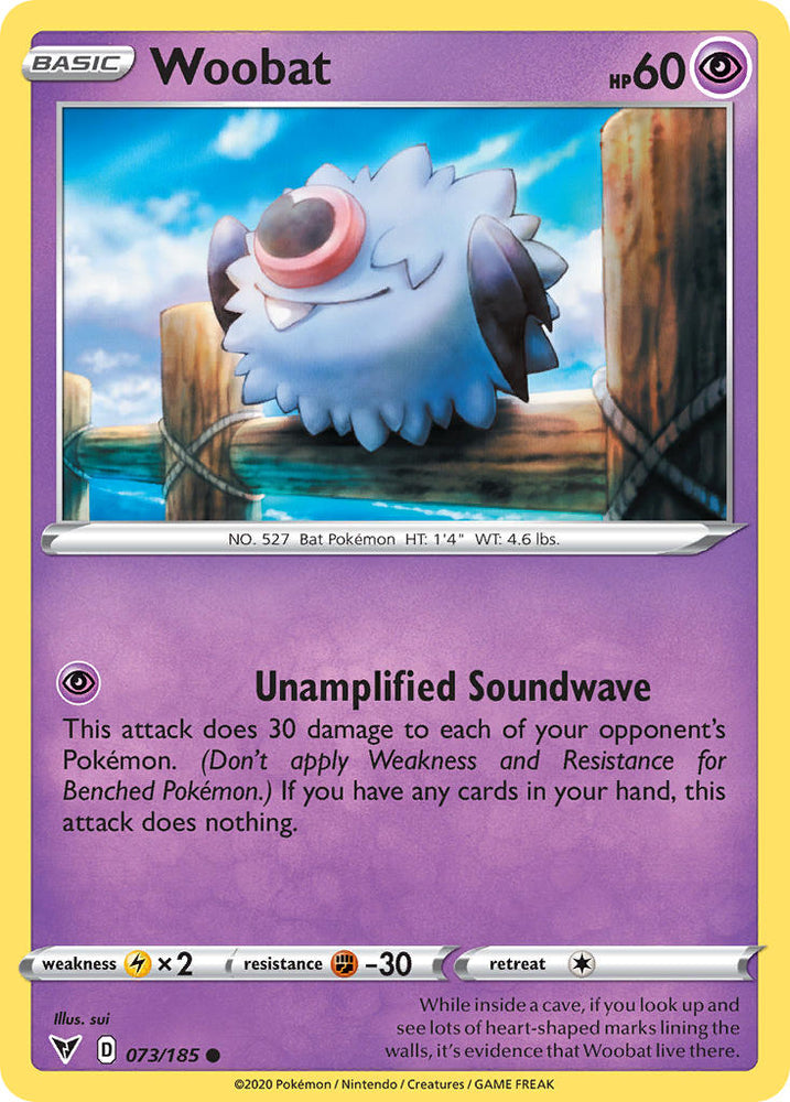 Woobat (073/185) [Sword & Shield: Vivid Voltage] Pokémon