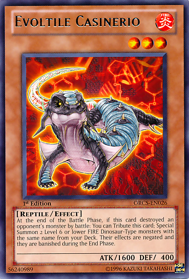 Evoltile Casinerio [ORCS-EN026] Rare Yu-Gi-Oh!