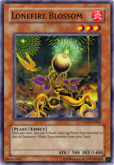 Lonefire Blossom [CP07-EN005] Super Rare Yu-Gi-Oh!